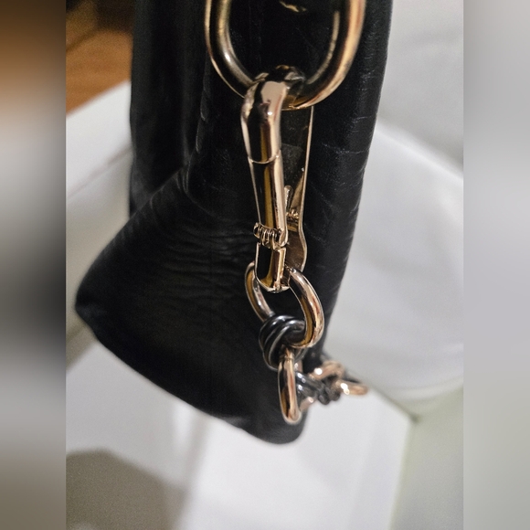 Coach Madison Whipstitch Embossed Buffed Leather Satchel-RARE - Picture 8 of 11